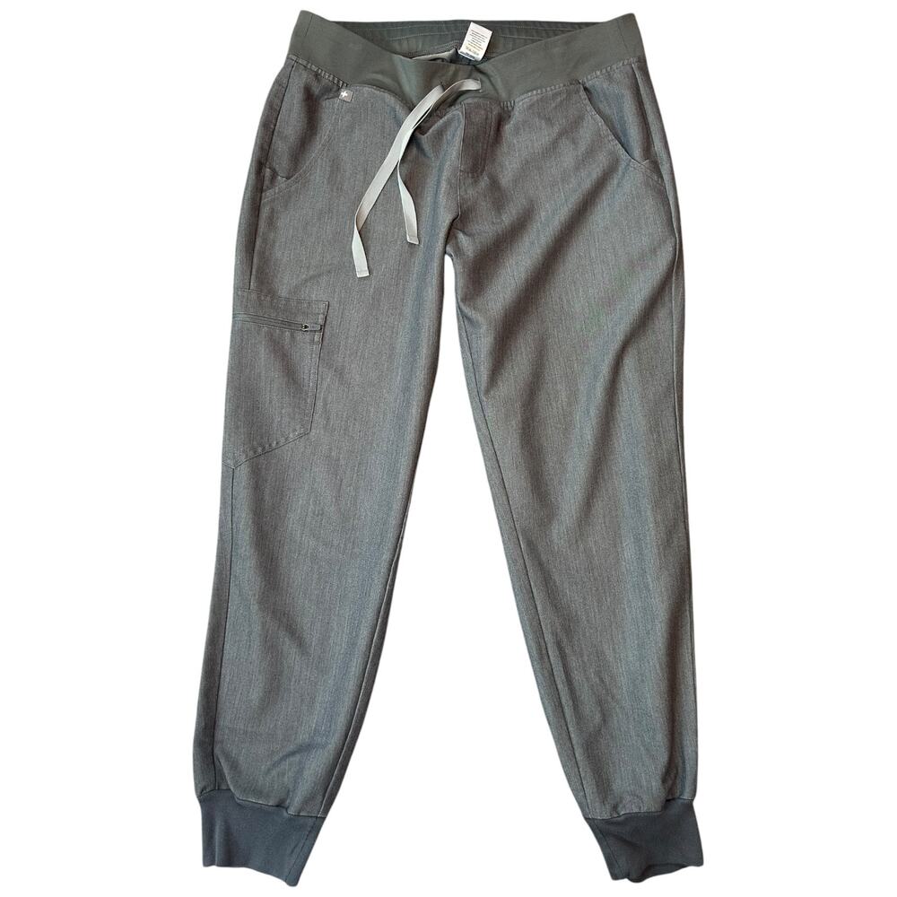 NWOT Figs Zamora Jogger Scrub Pants Graphite Size M/P Medium Petite